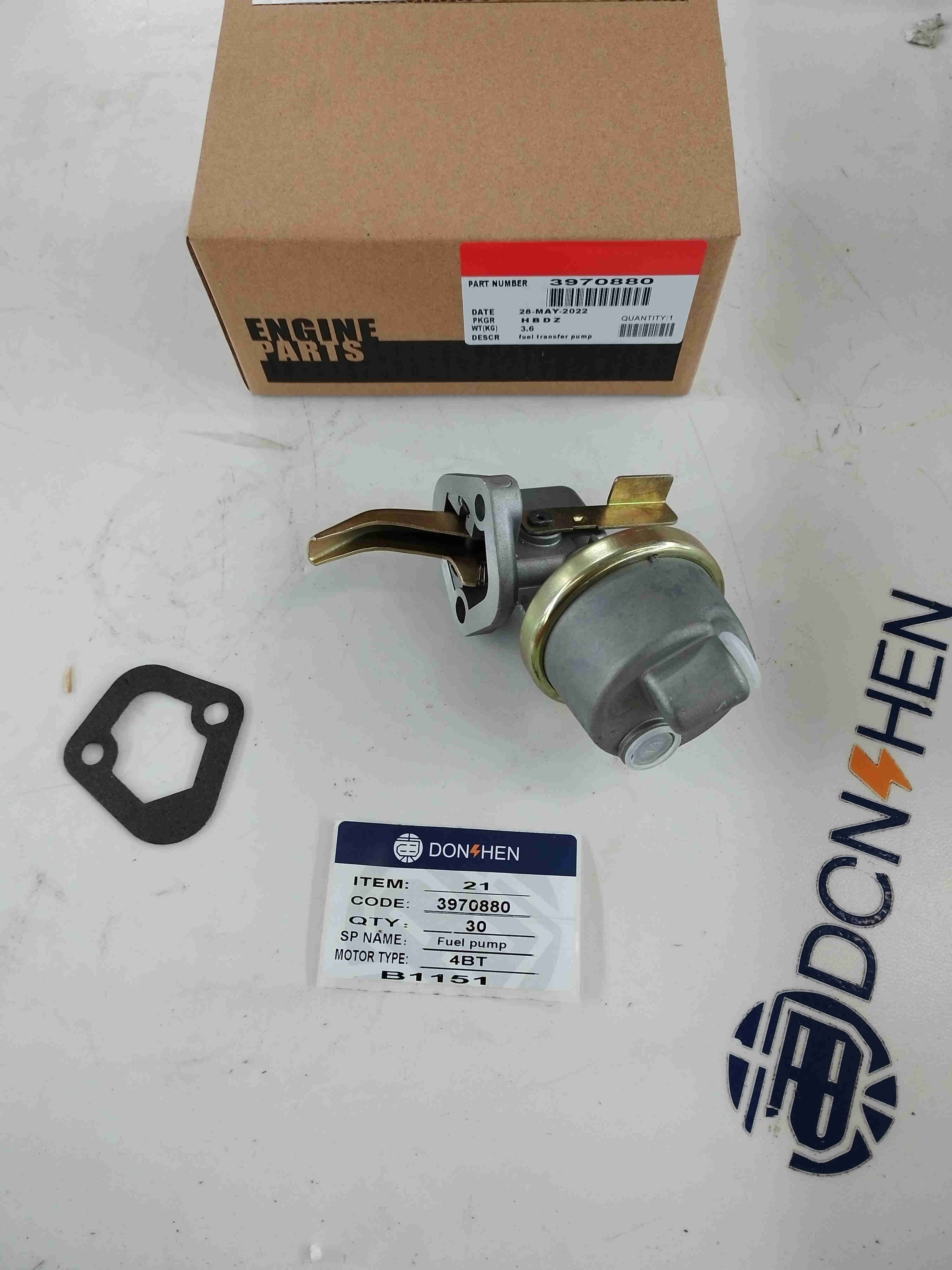 Cummins 4BT Diaphragm Oil Transfer Pump 3970880