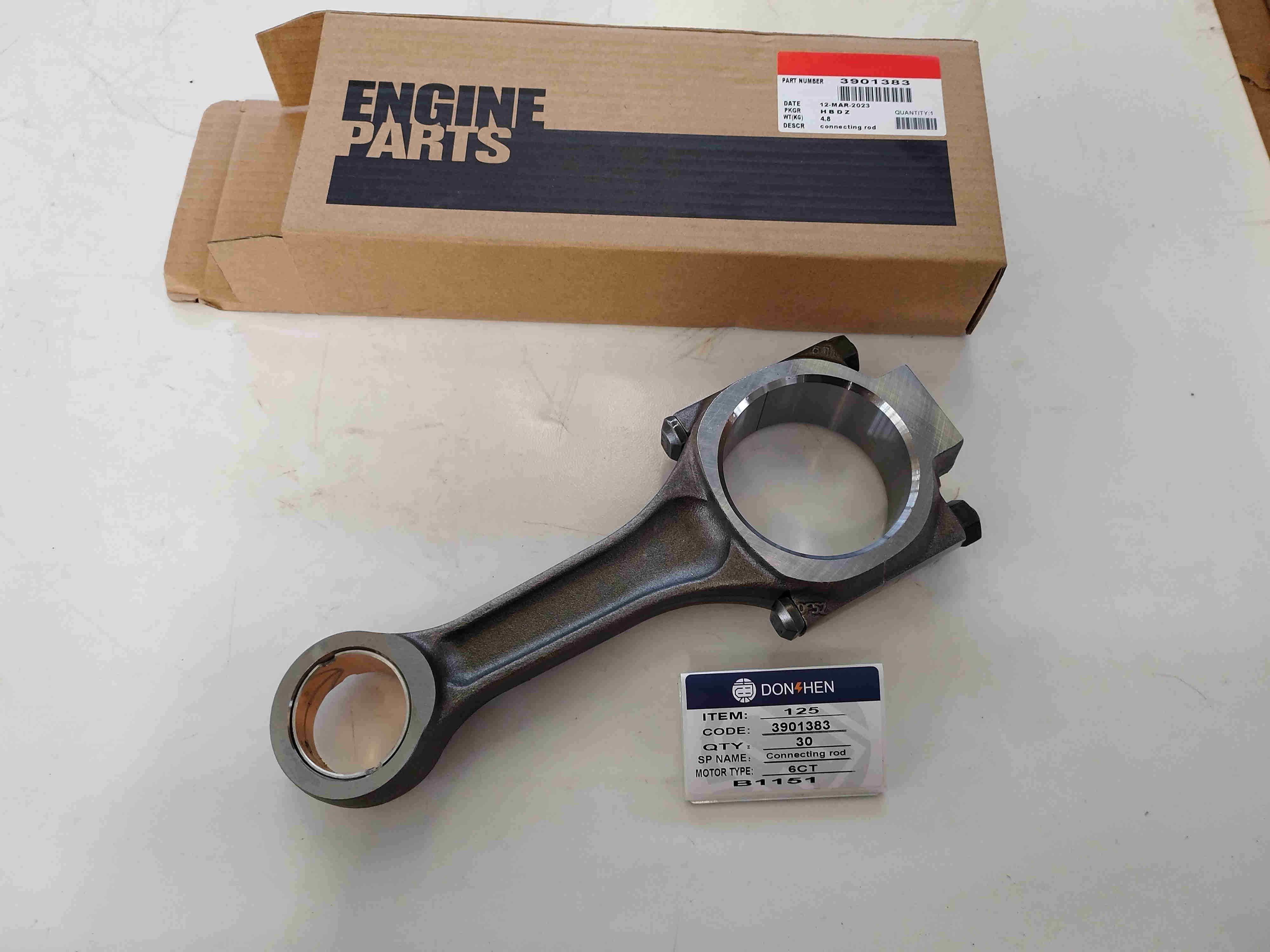 DCEC Cummins 6CT connecting rod assembly 3901383
