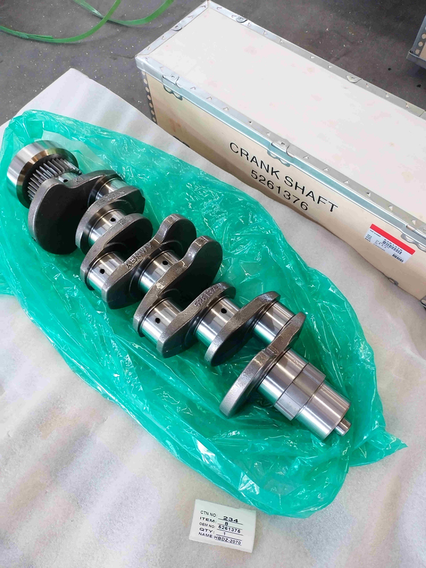 Crankshaft with Gear Assembly for Foton Auzu Omaco Cummins ISF3.8 Engine 4938752