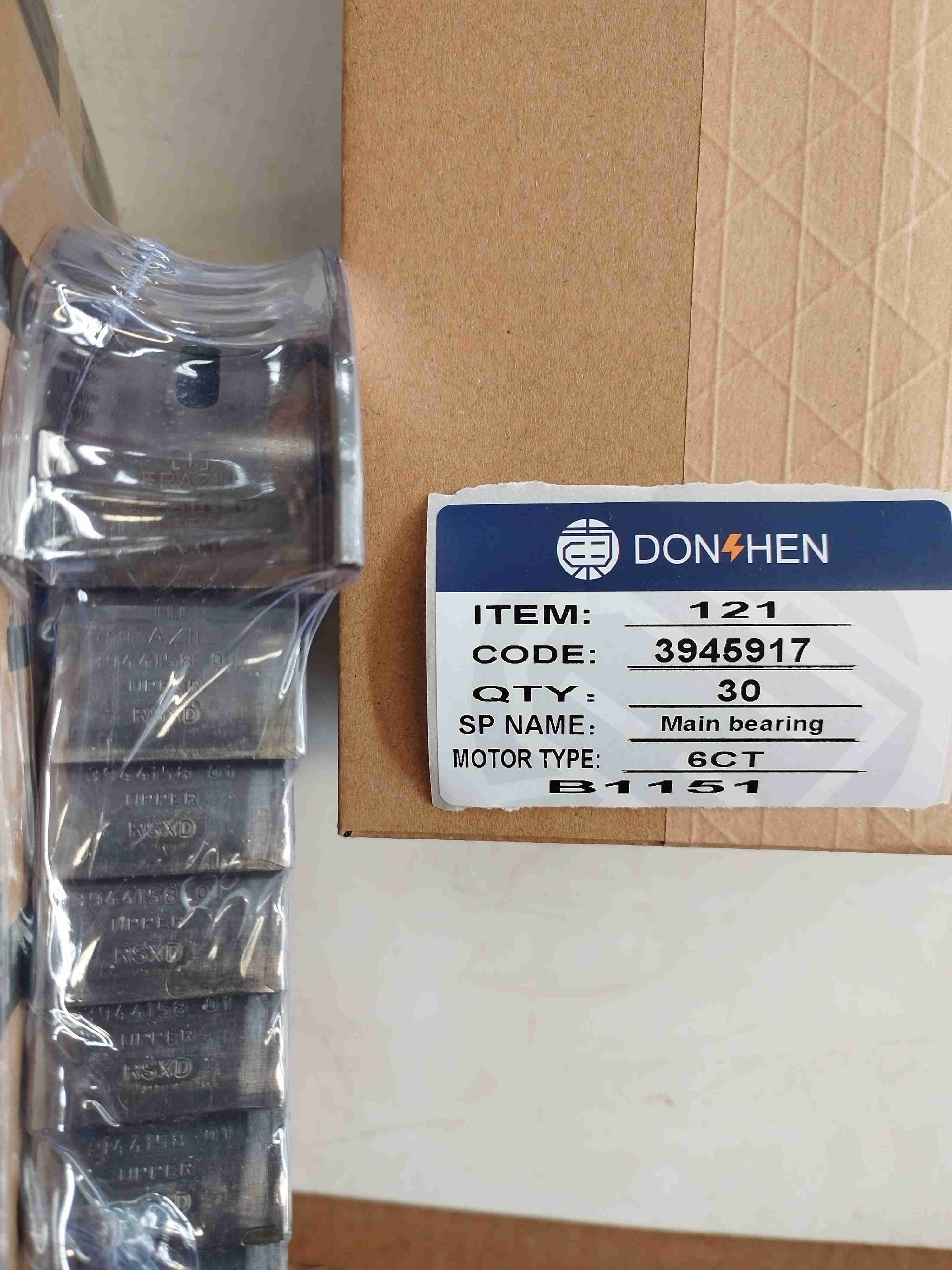 Cummins 6CT8.3 Engine Parts Crankshaft Shield 3945917