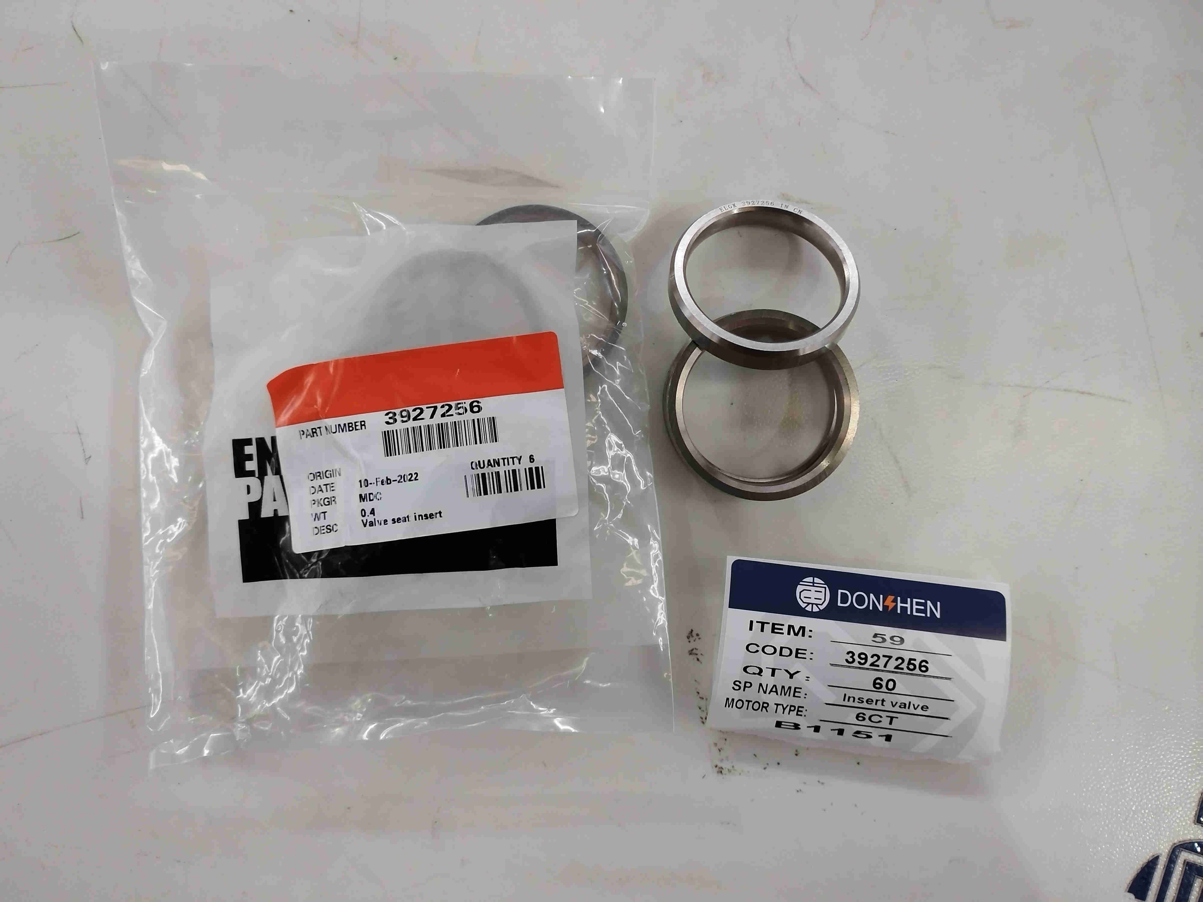 Cummins Engine BGE Intake Valve Seat Ring/3922715