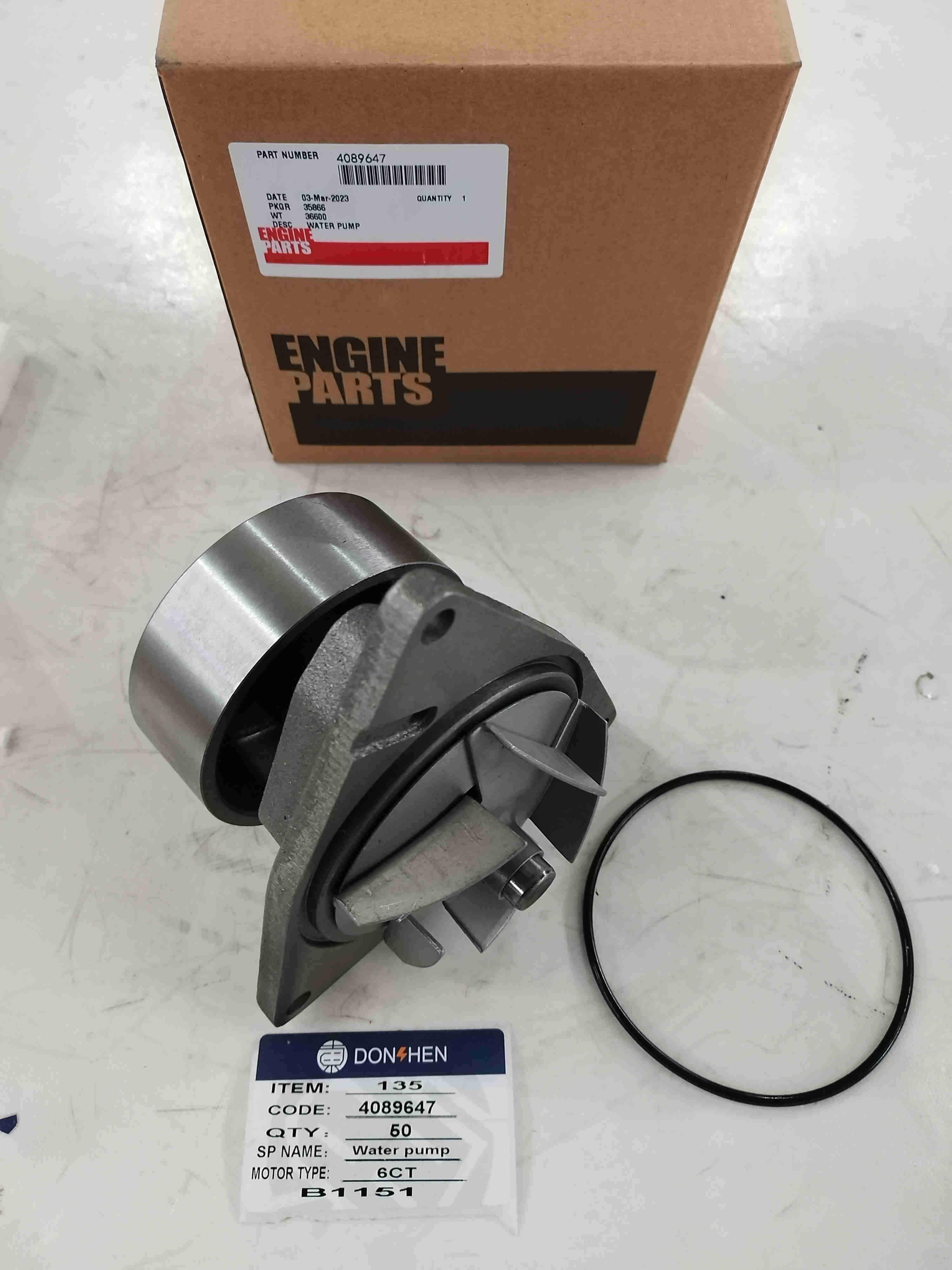 Dongfeng Cummins 6CT Water Pump/3286293