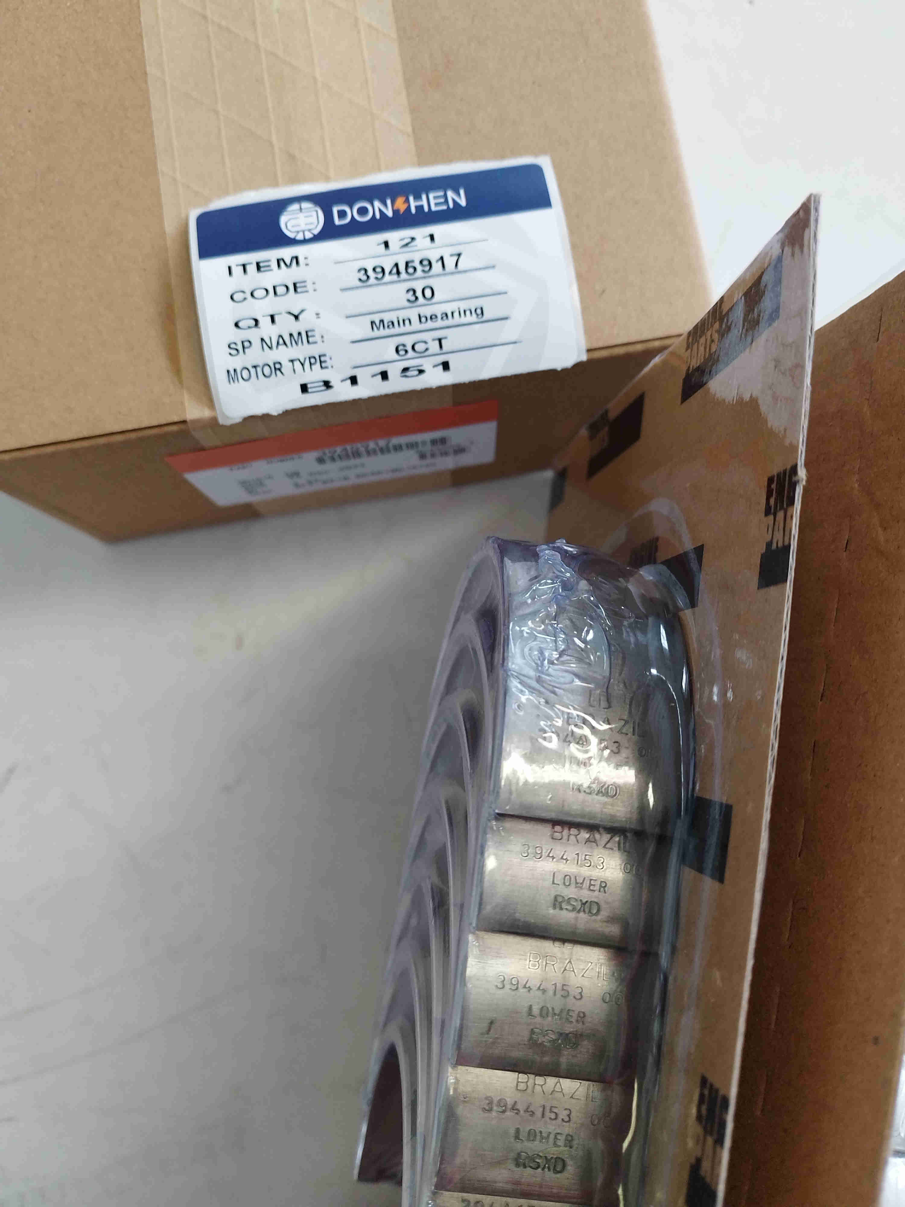  Cummins 6CT8.3 Engine Parts Crankshaft Shield 3945917