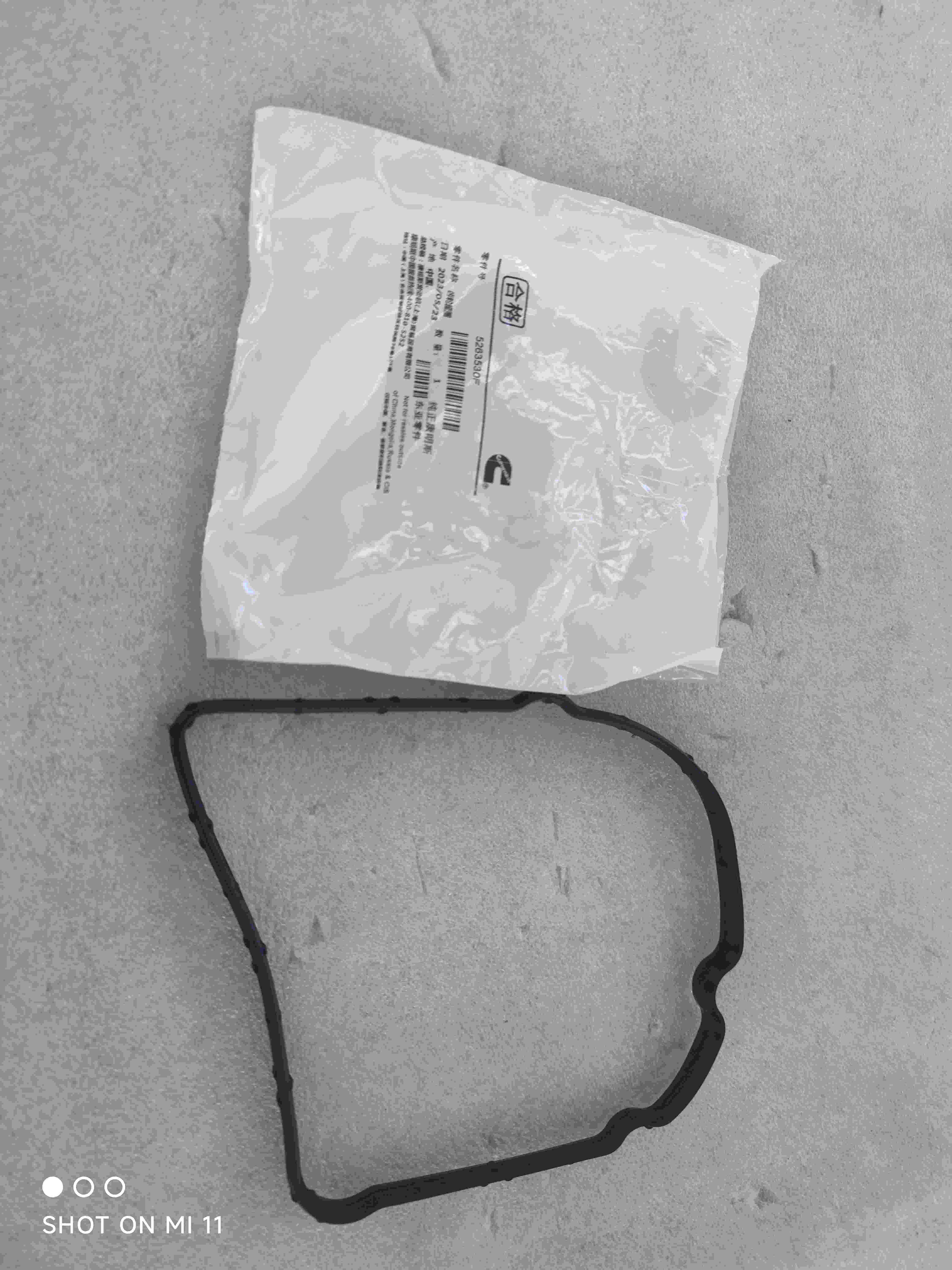 Cummins isf2 8 gear chamber pad 5263530f