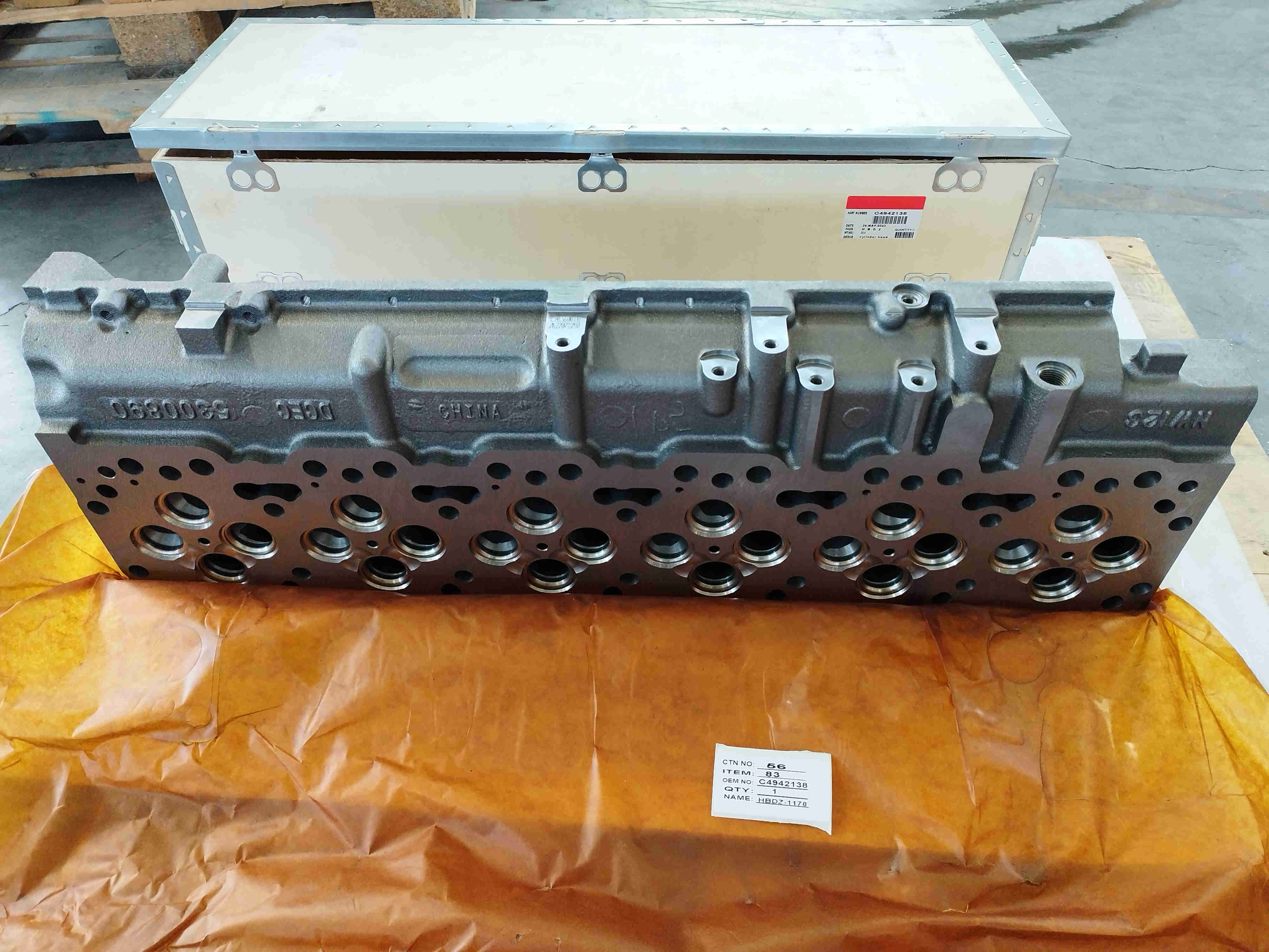 Cummins 6L Engine Cylinder Head/4942138